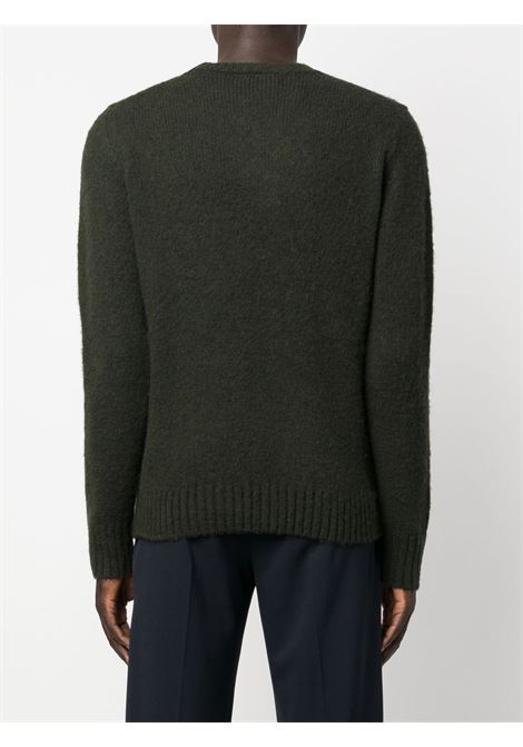 maglione girocollo uomo verde militare ASPESI | M183 516501237